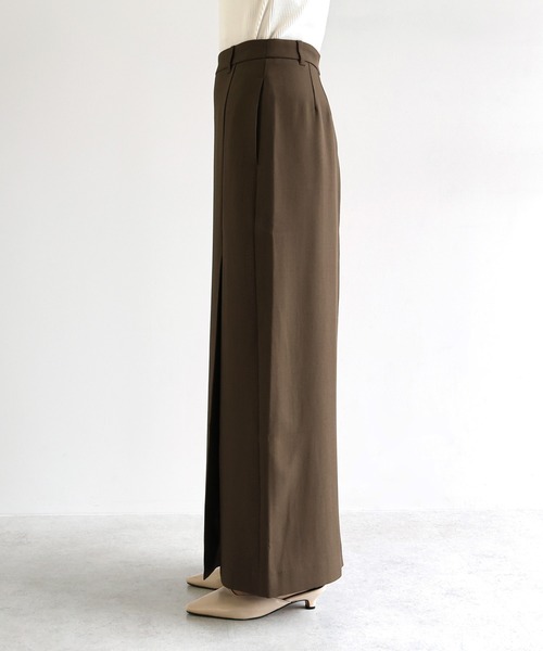 セール】前スリットロングタイトスカート（スカート）｜Freesia