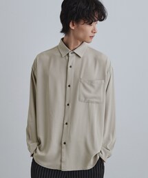 tk.TAKEO KIKUCHI（ティーケータケオキクチ）の「なめらかスウェードシャツ（シャツ/ブラウス・メンズ）」