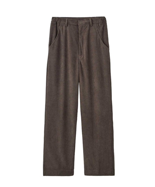 Tuche(トゥシェ)の「Tuche/トゥシェ ワイドパンツ 細畝コーデュロイ(その他パンツ・レディース・ダークブラウン/ブラック/アイボリー・MEDIUM/LARGE/X-LARGE)」の3枚目の写真
