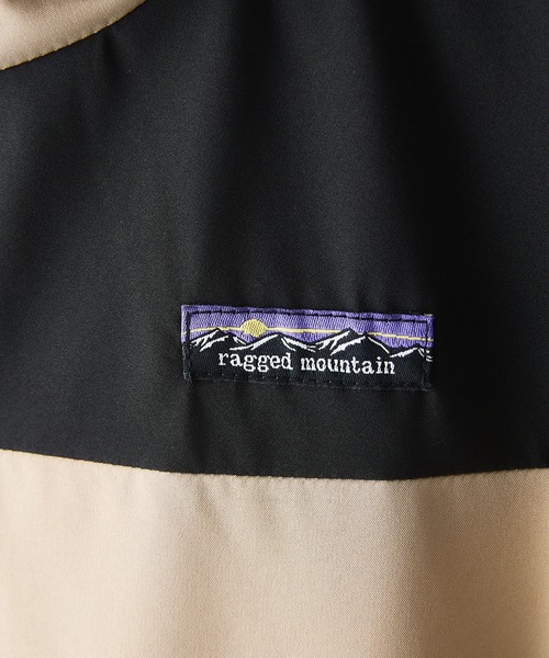 ragged mountain(ラギットマウンテン)の「【RAGGED MOUNTAIN/ラギットマウンテン】【耐水圧10,000mmの本格防水性】HAMPTON/ハンプトン 裏シャギージャケット 防風 暖かい ウインドブレーカー キャンプ 登山 釣り 自転車 バイク ユニセックス(ブルゾン・メンズ・ブラック/ライトグレー/ベージュ/グリーン・LARGE/MEDIUM/X-LARGE)」の8枚目の写真