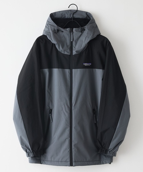ragged mountain(ラギットマウンテン)の「【RAGGED MOUNTAIN/ラギットマウンテン】【耐水圧10,000mmの本格防水性】HAMPTON/ハンプトン 裏シャギージャケット 防風 暖かい ウインドブレーカー キャンプ 登山 釣り 自転車 バイク ユニセックス(ブルゾン・メンズ・ブラック/ライトグレー/ベージュ/グリーン・LARGE/MEDIUM/X-LARGE)」の15枚目の写真