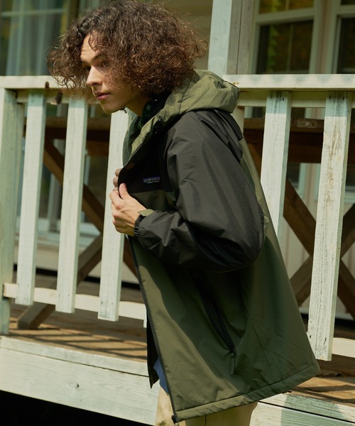 ragged mountain(ラギットマウンテン)の「【RAGGED MOUNTAIN/ラギットマウンテン】【耐水圧10,000mmの本格防水性】HAMPTON/ハンプトン 裏シャギージャケット 防風 暖かい ウインドブレーカー キャンプ 登山 釣り 自転車 バイク ユニセックス(ブルゾン・メンズ・ブラック/ライトグレー/ベージュ/グリーン・LARGE/MEDIUM/X-LARGE)」の17枚目の写真