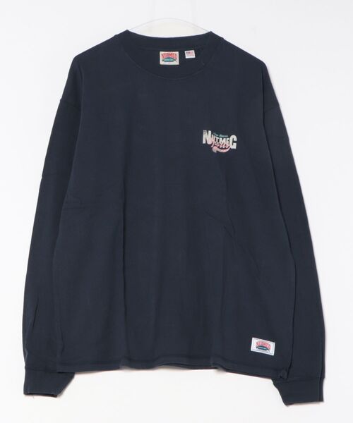 NO NEED(ノーニード)の「【NUTMEG/ナツメグ】BASEBALLロンT(Tシャツ/カットソー・メンズ・ネイビー/ホワイト・M/L)」の14枚目の写真