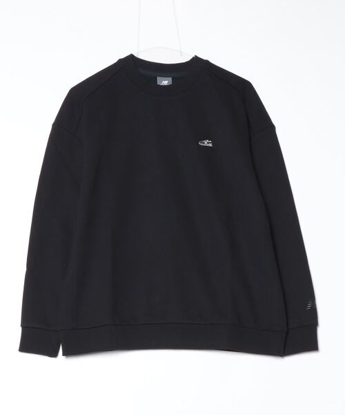NEW BALANCE（ニューバランス）の「【別注】ニューバランス New Balance THE CITY シューパッチスウェット 限定コラボ（スウェット・メンズ・オフホワイト/グレー/ブラック・S/M/L/LL）」の2枚目の写真