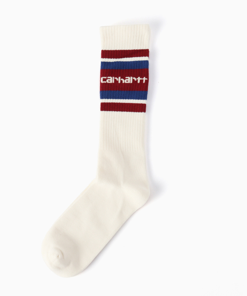 Carhartt WIP(カーハートダブリューアイピー)の「CARHARTT WIP / カーハート ダブリューアイピー CONNORS SOCKS(ソックス/靴下・メンズ・ブラック/アイボリー・FREE)」の2枚目の写真