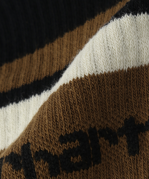 Carhartt WIP(カーハートダブリューアイピー)の「CARHARTT WIP / カーハート ダブリューアイピー CONNORS SOCKS(ソックス/靴下・メンズ・ブラック/アイボリー・FREE)」の3枚目の写真
