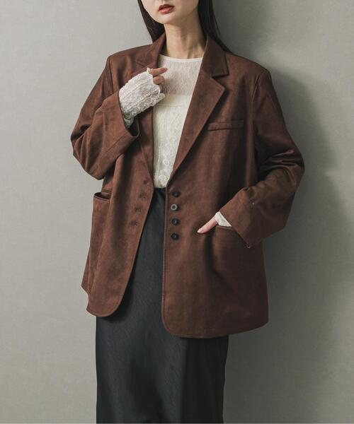 アーバンリサーチ ウールメランジオーバージャケット 38 ジャケット