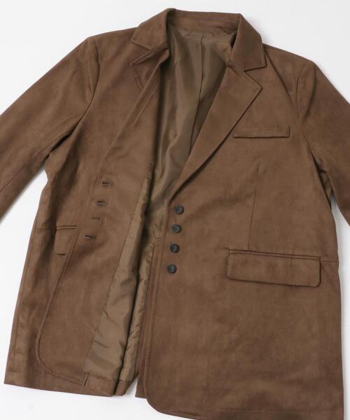 SENSE OF PLACE by URBAN RESEARCH（センスオブプレイスバイアーバンリサーチ）の「FSルーズジャケット（その他アウター・レディース・キャメル/ブラウン/ブラック・ONE）」の8枚目の写真