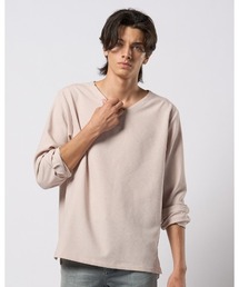wjk（ダヴルジェイケイ）の「boat V-neck pullover shirt（シャツ/ブラウス）」