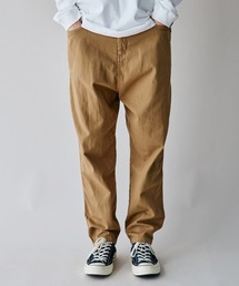 rehacer（レアセル）の「rehacer : Side Pocket Tapered Washed Pants / サイドポケットテーパード ウオッシュド パンツ（チノパンツ・メンズ）」
