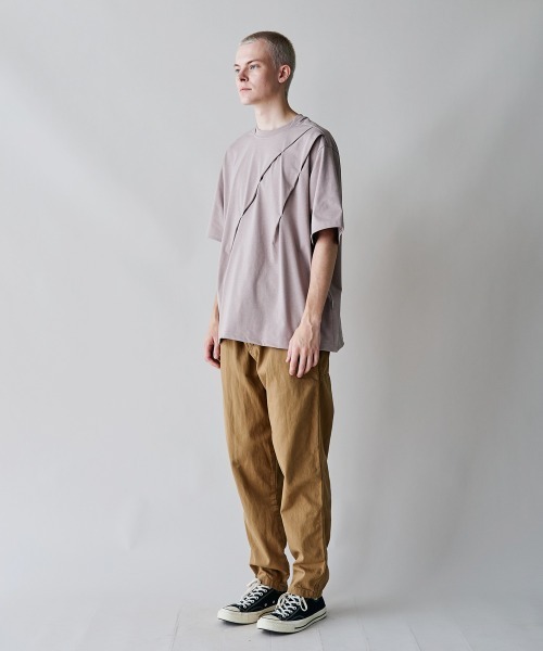 rehacer : Side Pocket Tapered Washed Pants / サイドポケット