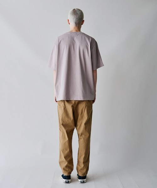 rehacer(レアセル)の「rehacer : Side Pocket Tapered Washed Pants / サイドポケットテーパード ウオッシュド パンツ(チノパンツ・メンズ・スミクロ/ベージュ/オリーブ/ブラック・MEDIUM/LARGE/SMALL)」の9枚目の写真