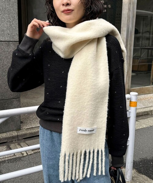 fredy emue(フレディエミュ)の「【大人気リバイバル】ハート刺繍コンパクトスウェットプルオーバー(スウェット・レディース・ライトグレー/ブラック/ネイビー/グレー・38)」の22枚目の写真