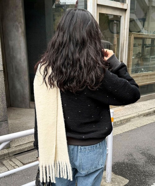 fredy emue(フレディエミュ)の「【大人気リバイバル】ハート刺繍コンパクトスウェットプルオーバー(スウェット・レディース・ライトグレー/ブラック/ネイビー/グレー・38)」の21枚目の写真