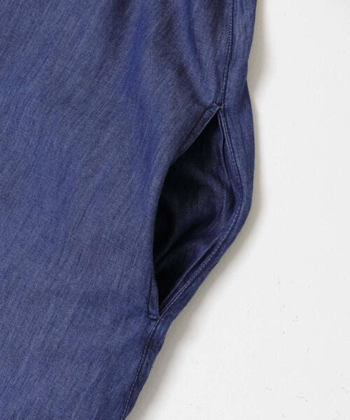 URBAN RESEARCH Sonny Label（アーバンリサーチサニーレーベル）の「デニムフリルヨークワンピース（ワンピース・レディース・ライトインディゴブルー/インディゴブルー・FREE）」の16枚目の写真