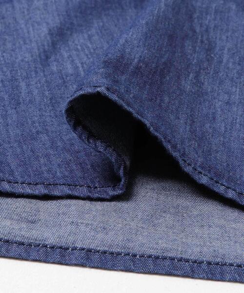 URBAN RESEARCH Sonny Label（アーバンリサーチサニーレーベル）の「デニムフリルヨークワンピース（ワンピース・レディース・ライトインディゴブルー/インディゴブルー・FREE）」の14枚目の写真