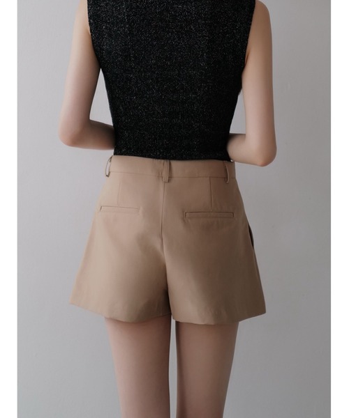 celon(セロン)の「tucked mini pants(その他パンツ・レディース・ブラック/ベージュ・FREE)」の10枚目の写真