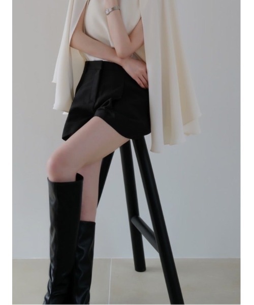 celon(セロン)の「tucked mini pants(その他パンツ・レディース・ブラック/ベージュ・FREE)」の11枚目の写真