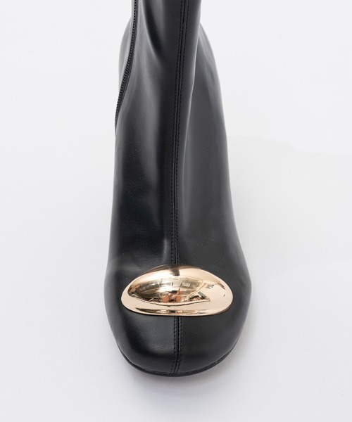 PRANK PROJECT(プランクプロジェクト)の「メタルヒールストレッチショートブーツ / Metal Heel Stretch Short Boots(ブーツ・レディース・ブラック・36/37/38)」の13枚目の写真