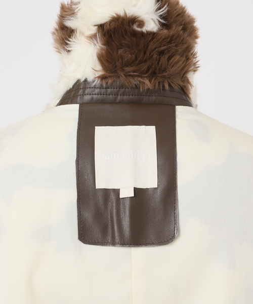 U by SPICK&SPAN（ユーバイスピックアンドスパン）の「MOLLIOLLI/モリオリ GEGE AVIATOR CROPPED JUMPER（その他アウター・レディース・アイボリー・SMALL）」の17枚目の写真