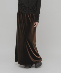 KBF | ベロアナロースカート(スカート)