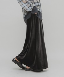 KBF | ベロアナロースカート(スカート)