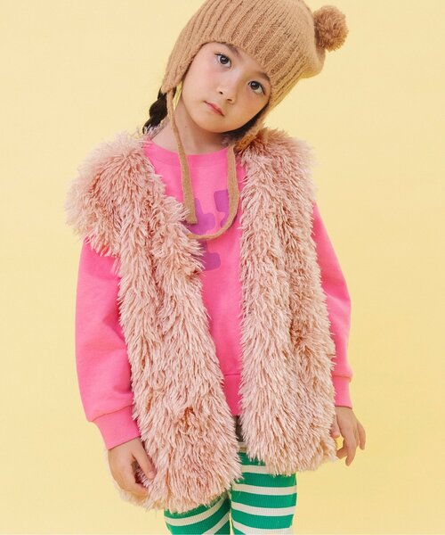 セール】【WEB限定/ジュニア対応】プードルファーベスト（ベスト