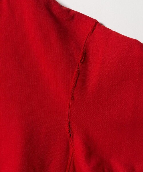 BEAUTY&YOUTH UNITED ARROWS（ビューティーアンドユースユナイテッドアローズ）の「クラッシュ スウェット ジップ フーディ（パーカー・メンズ・レッド/ブラック・S/L/M/XL）」の18枚目の写真