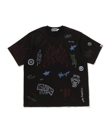 A Bathing Ape 半袖ミニワンピース S ブラック A Bathing Ape 半袖ミニワンピース S ブラック A Bathing Ape 半袖ミニ