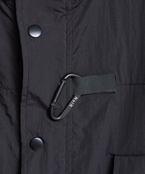 COMMON WARE(コモンウェアー)の「EM:NoiR ノアール Connect Hooded Jacket/ ナイロン コネクト フーデッドジャケット(マウンテンパーカー・メンズ・ブラック・LARGE/MEDIUM)」の22枚目の写真