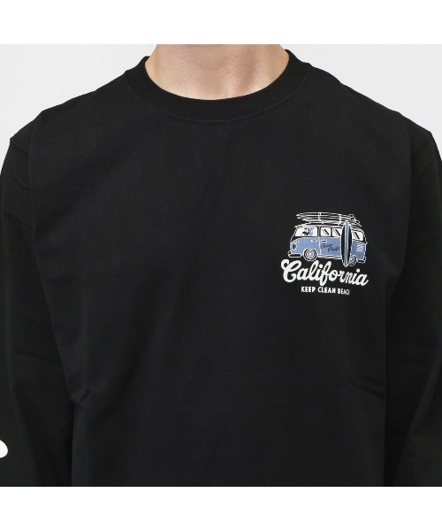 Ocean Pacific（オーシャンパシフィック）の「オーシャンパシフィック Ocean Pacific ナガソデTシャツ_メンズ_オーシャンパシフィック（Tシャツ/カットソー・メンズ・ベージュ/ブラック/ホワイト・M/L/LL）」の8枚目の写真