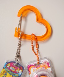 Sowel.（ソエル）の「【 Sowel. / ソエル 】 クリアカラー サークル / ハート カラビナ キーホルダー #（キーホルダー）」