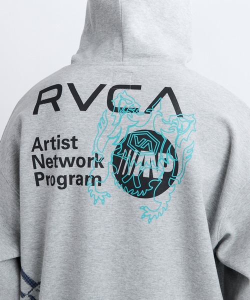 RVCA OVER PRINT HD — худи с принтом