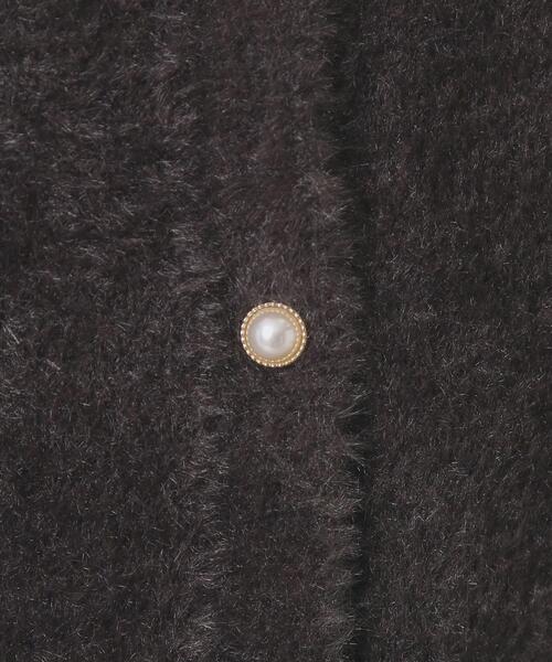 ITS'DEMO（イッツデモ）の「【手洗い可】フェザーヤーンクルーカーディガン（カーディガン/ボレロ・レディース・ピンク/ピンク系/オフホワイト/チャコールグレー・00）」の20枚目の写真