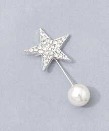 grace grace  | 【grace grace/グラスグラス】スターパヴェプッシュピン(ブローチ/コサージュ)