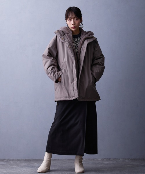 NICOLE white（ニコルホワイト）の「求心ジャガードニットプルオーバー（ニット/セーター・レディース・グレー/オフホワイト・FREE）」の10枚目の写真