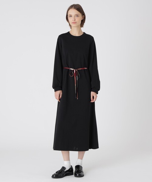 セール】【一部店舗限定】ポンチAラインドレス（ワンピース）｜BLUE