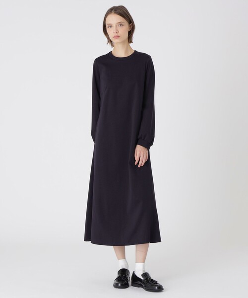 セール】【一部店舗限定】ポンチAラインドレス（ワンピース）｜BLUE