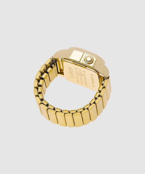 MM6 Maison Margiela（ｴﾑｴﾑｼｯｸｽ ﾒｿﾞﾝ ﾏﾙｼﾞｪﾗ）の「Ring Watch Size S/M（リング・レディース・ゴールド・ONE SIZE）」の2枚目の写真