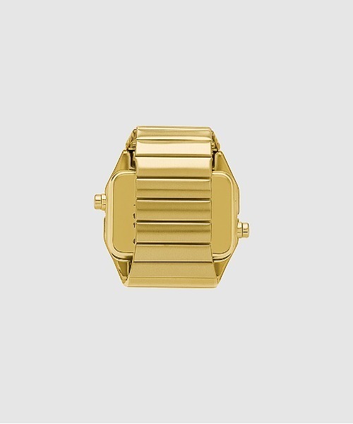 MM6 Maison Margiela（ｴﾑｴﾑｼｯｸｽ ﾒｿﾞﾝ ﾏﾙｼﾞｪﾗ）の「Ring Watch Size S/M（リング・レディース・ゴールド・ONE SIZE）」の7枚目の写真