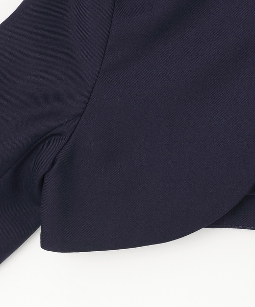 petit main（プティマイン）の「【セミフォーマル】ノーカラーボレロ（カーディガン/ボレロ・キッズ・ネイビー/グレイッシュベージュ・110cm/90cm/130cm/100cm/120cm）」の11枚目の写真