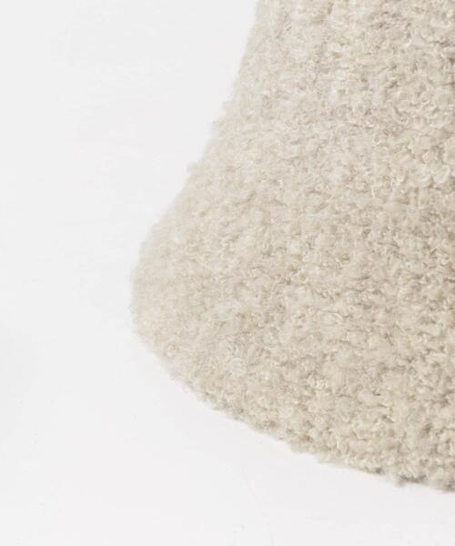 URBAN RESEARCH DOORS（アーバンリサーチドアーズ）の「ブークレバケハ（ハット・レディース・グレー系その他/ブラック・ONE）」の7枚目の写真