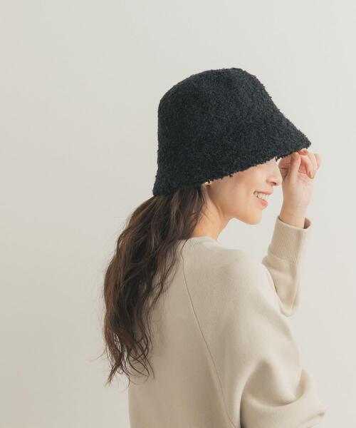 URBAN RESEARCH DOORS（アーバンリサーチドアーズ）の「ブークレバケハ（ハット・レディース・グレー系その他/ブラック・ONE）」の8枚目の写真