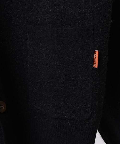 KRIFF MAYER（クリフメイヤー）の「KRIFF MAYER もちのびニットカーデ(虎)（カーディガン/ボレロ・メンズ・ブルー/カーキ/ブラック・XL/L/M）」の12枚目の写真