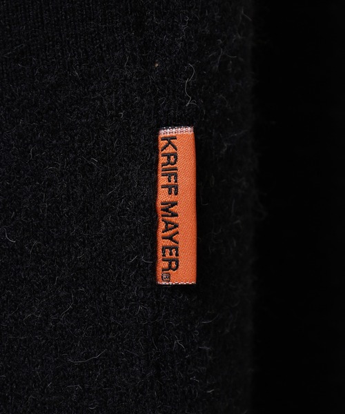 KRIFF MAYER（クリフメイヤー）の「KRIFF MAYER もちのびニットカーデ(虎)（カーディガン/ボレロ・メンズ・ブルー/カーキ/ブラック・XL/L/M）」の13枚目の写真