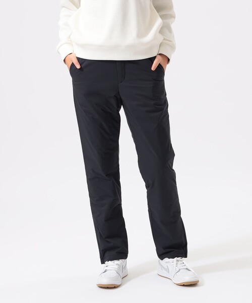 BEAMS GOLF(ビームスゴルフ)の「ORANGE LABEL / レオフィール(R)中綿 裾ジップ パンツ(その他パンツ・レディース・ホワイト/ブラック・MEDIUM/LARGE/SMALL)」の2枚目の写真