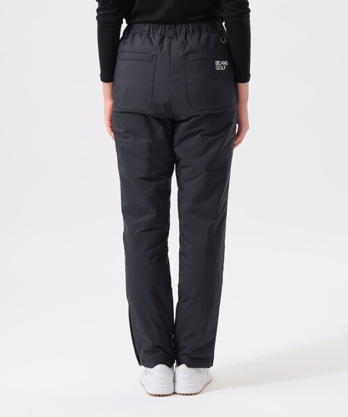 BEAMS GOLF(ビームスゴルフ)の「ORANGE LABEL / レオフィール(R)中綿 裾ジップ パンツ(その他パンツ・レディース・ホワイト/ブラック・MEDIUM/LARGE/SMALL)」の10枚目の写真