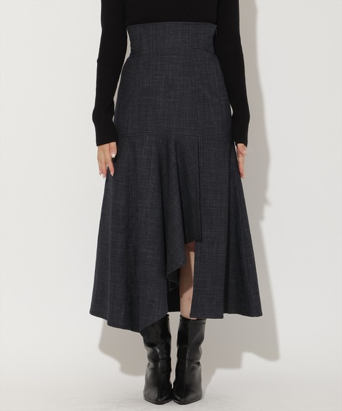 AND COUTURE（アンドクチュール）の「ブッチャーインナーミニマーメイドスカート（スカート・レディース・ブラック系その他/ブルー系その他・SMALL/MEDIUM）」の3枚目の写真