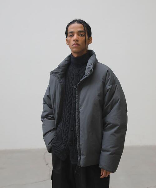 ANOTHER OFFICE(アナザー オフィス)の「ANOTHER OFFICE Snowman Down Jacket(ダウンジャケット/コート・メンズ・グレー/ベージュ/ブラック・1/2/3)」の8枚目の写真