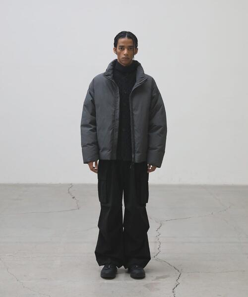 ANOTHER OFFICE(アナザー オフィス)の「ANOTHER OFFICE Snowman Down Jacket(ダウンジャケット/コート・メンズ・グレー/ベージュ/ブラック・1/2/3)」の9枚目の写真